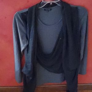 Long sleeve sparkling top